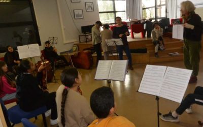 Avignon – Atelier DEMOS au collège Gérard Philipe